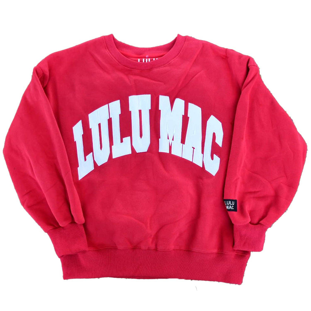 Lulumac Red/White Sweatshirt