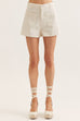 Dot Dot Darling Shorts - White