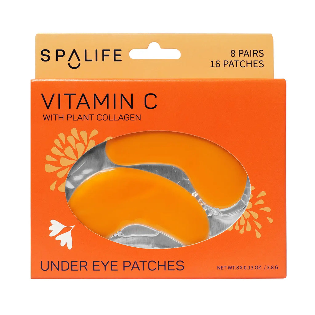 Vitamin C Undereye Patches with Plant Collagen - 8 Pairs