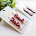 MS State Game Day Earrings | Maroon & White MSU Statement Earrings: Hail State