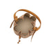 Laguna Mini  Recycled Vegan Suede Top Handle Bag- Fawn