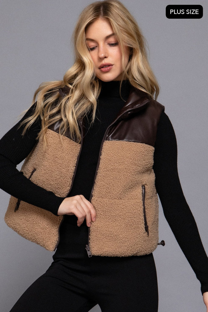 SALE PUFFER - 2 Toned