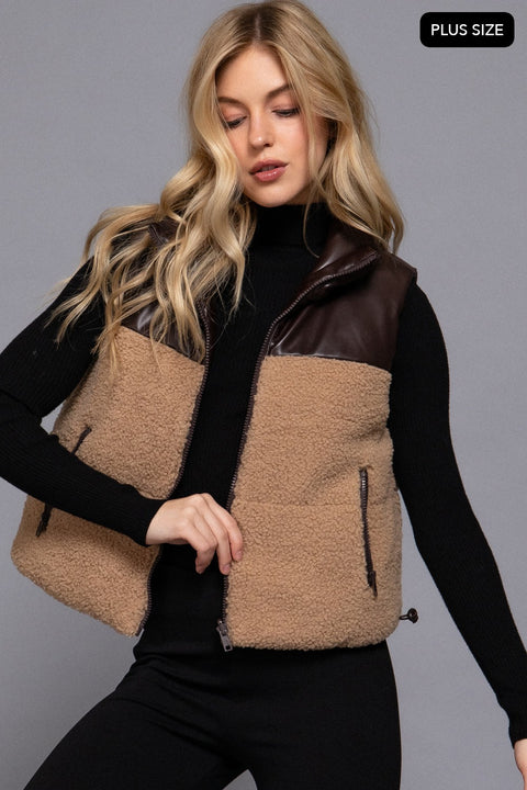SALE PUFFER - 2 Toned