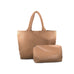 Woven Tote -Pewter