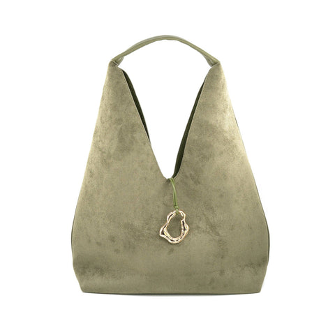 Noma suede tote - Olive