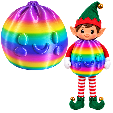 Elf Dumpling Outfit - Elf on the Shelf  Viral Trendy Rainbow
