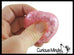 Small 1.5" Heart Sugar Ball - Thick Glue/Gel Syrup Molasses