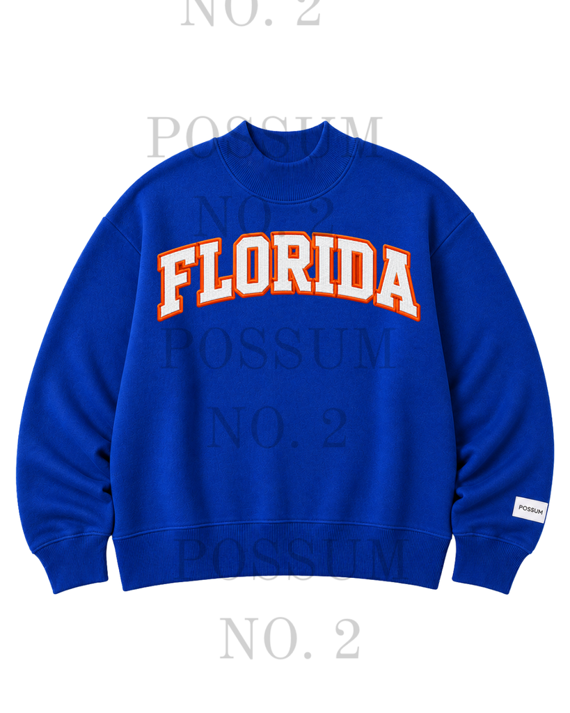 Florida Blue  Mockneck - Pre order
