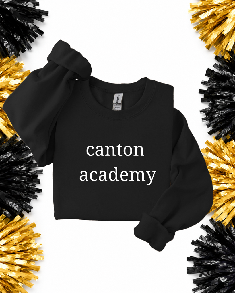 Simple Canton Academy Serif - Gildan Unisex  Crewneck Sweatshirt