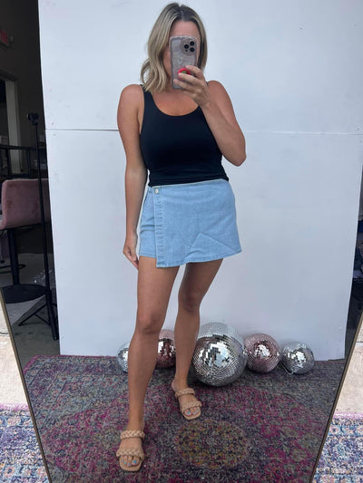 Snap to it- Light Wash