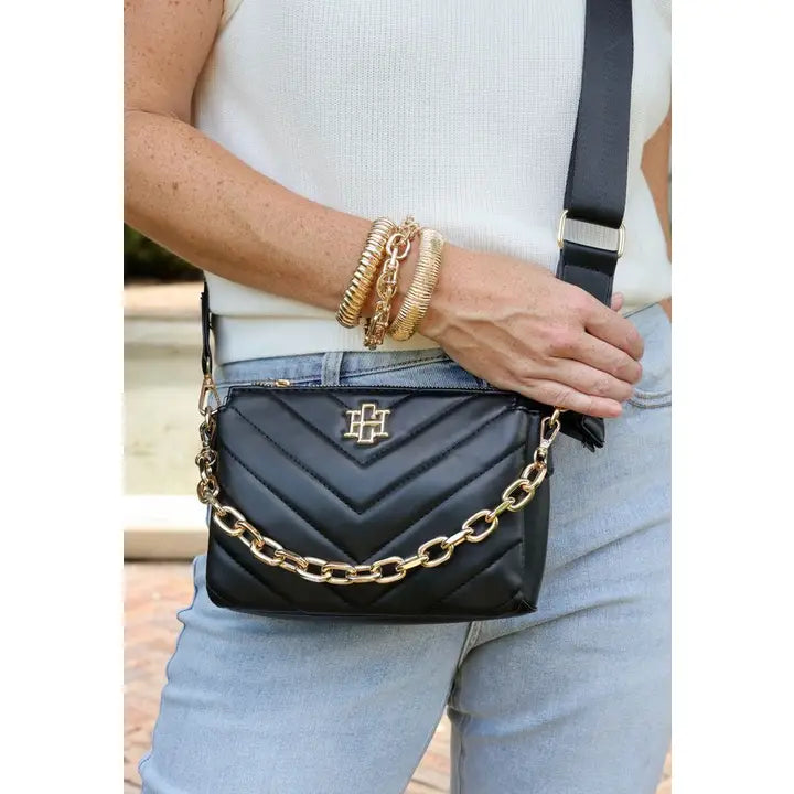 Jace Quilted Crossbody