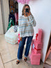 White Christmas Sweater - White Multi