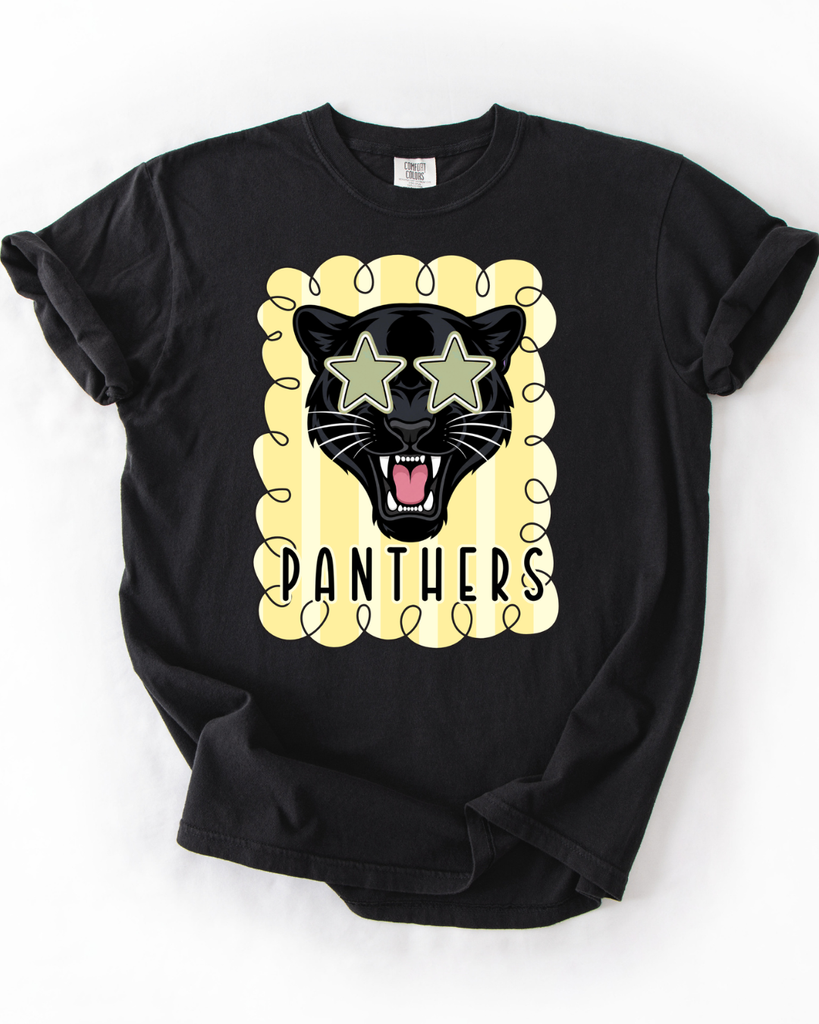 Panthers Starry Mascot Tshirt