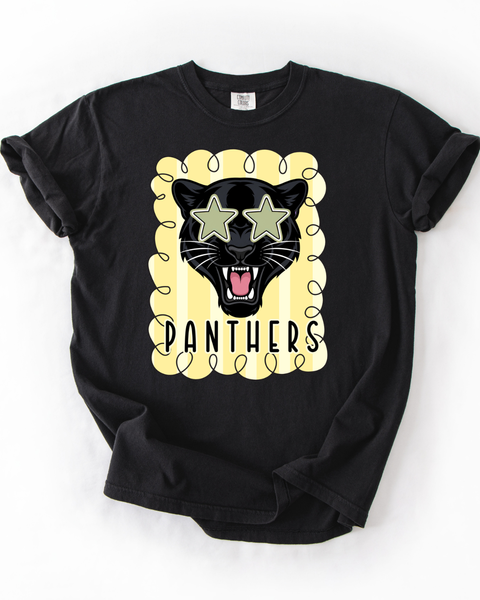Panthers Starry Mascot Tshirt