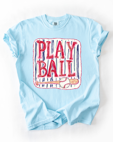 Play Ball T-shirt - Chambray