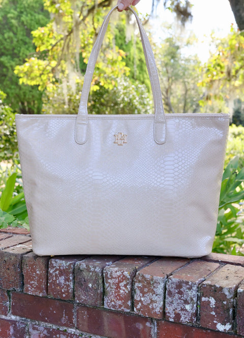 Daniela Large Tote Tan