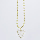 Heart of Pearls Necklace
