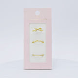 Belle Bow Ring Set