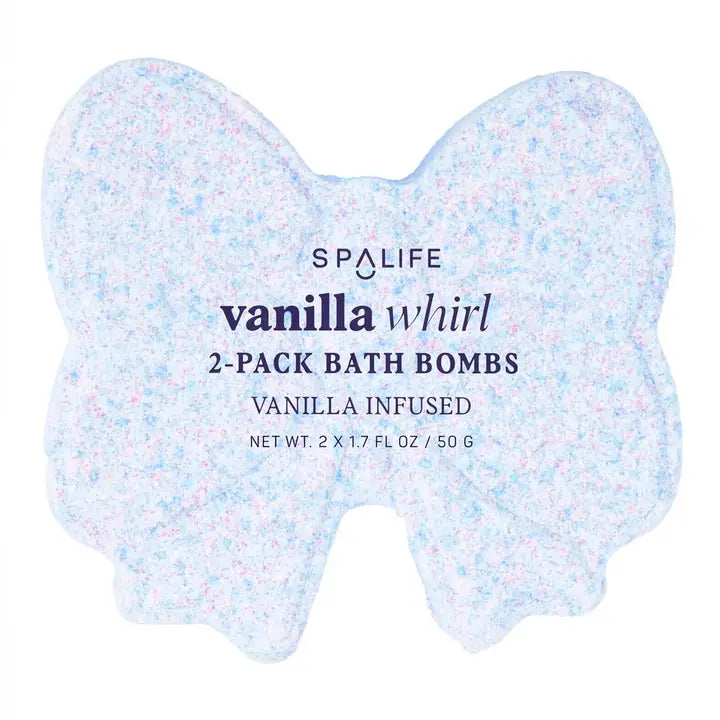 Vanilla Whirl 2-Pack Bath Bombs