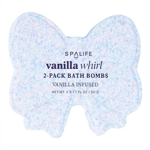 Vanilla Whirl 2-Pack Bath Bombs
