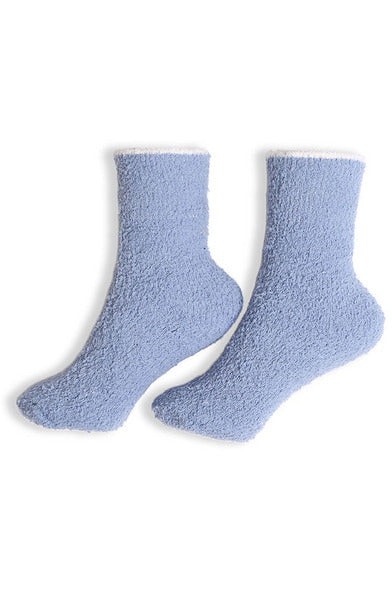 Solid Fleece Socks